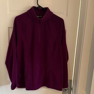 Cabela's Women's Deep Purple Quarter Zip Coat